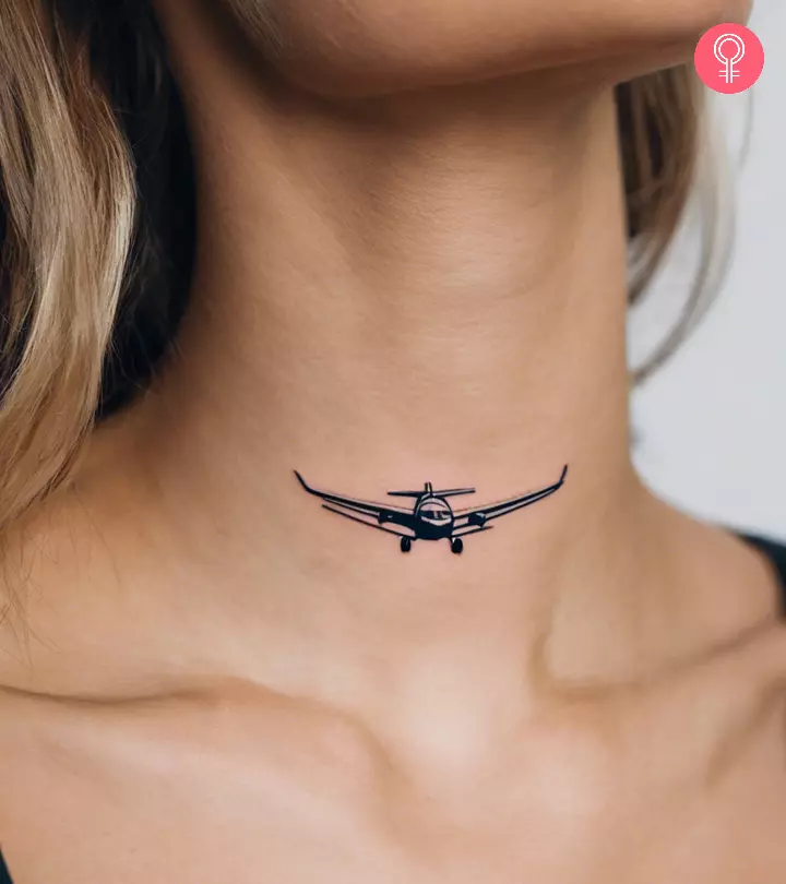 Minimalist Tattoos: The Latest Trend in Body Art 6 8 Amazing Airplane Tattoo Ideas And Their Meanings 1.jpg