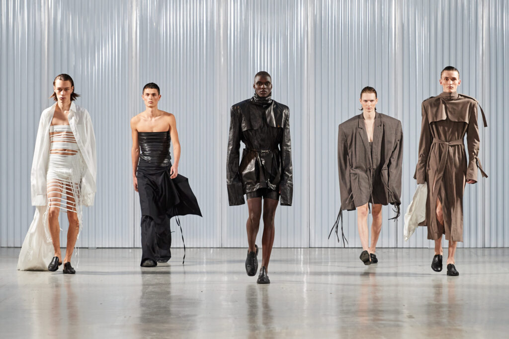 Top 10 Fashion Trends Taking Over 2025 8 AW23 Copenhagen Fashion Week Alpha Runway 2 3 James Cochran Samuel Westerberg 7 scaled 1