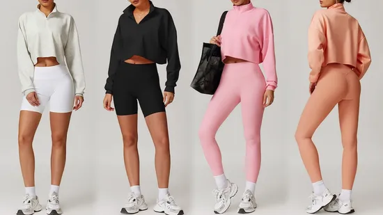 The Evolution of Athleisure in 2025: Comfort Meets Style 5 MC8883 Loose Fit Cropped Zipup Pullover mp4