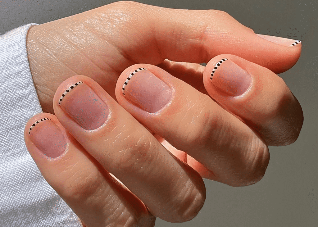 Top 25 Nail Art Designs You’ll See Everywhere in 2025 5 MicroFrenchLead 84174255429749e8a69c72ba703a10cd
