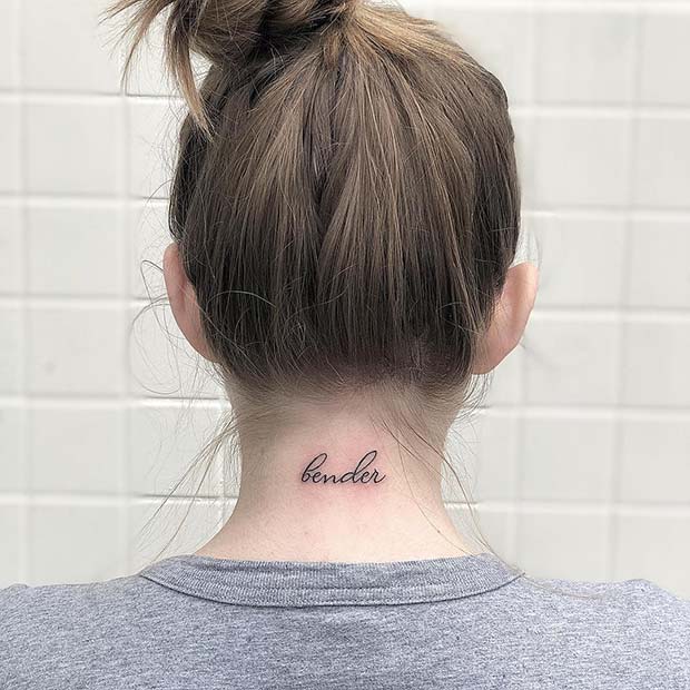 The Ultimate Tattoo Placement Guide: Best Spots for Pain, Longevity & Style 8 Quote On The Back of the Neck