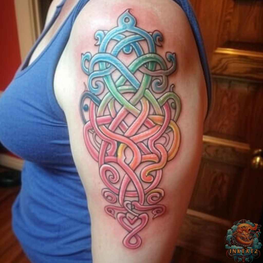 Meaningful Tattoo Designs with Deep Symbolism 17 dara knot 16