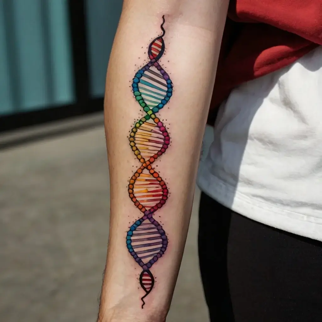 30 Small Tattoo Ideas with Big Meaning (Minimalist Ink Guide) 12 hbtat2 dna tattoos 55