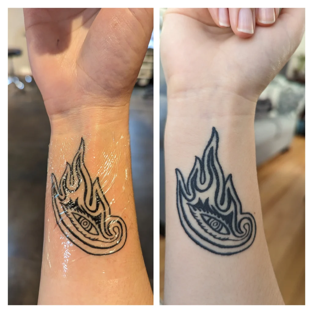 Tattoo Aftercare 2025: The Complete Guide to Healing and Maintenance 6 healing ok at 1 month v0 vnizy1w3qb7a1