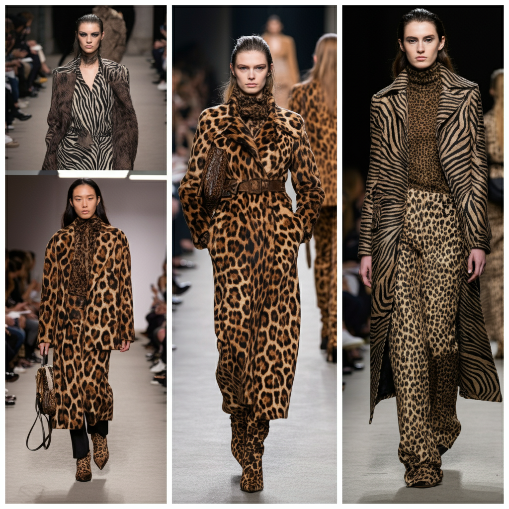 How to Build a Capsule Wardrobe in 2025: The Ultimate Guide 14 leopardcheetahzebraprintrunwaymodelclothes