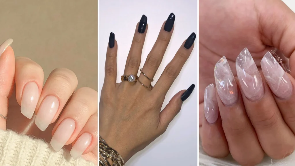 The Ultimate Guide to Nail Shapes – How to Choose the Perfect One 9 lipstick nail ideas