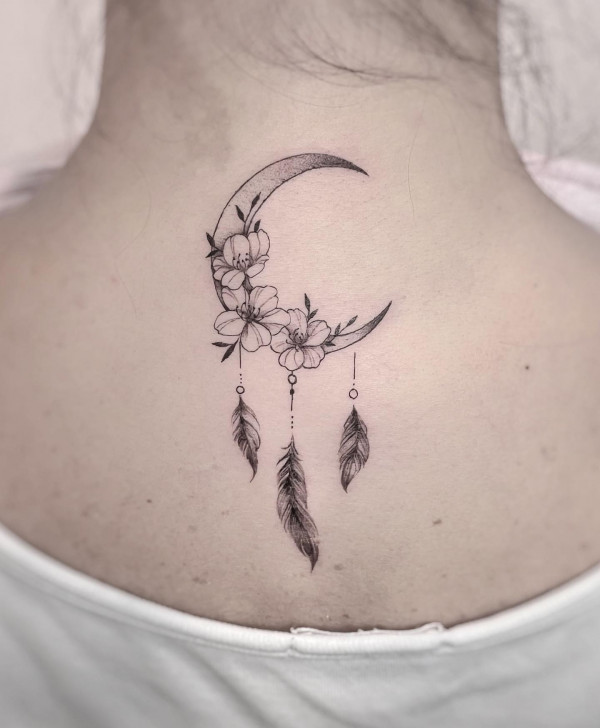 Meaningful Tattoo Designs with Deep Symbolism 21 moon tattoos 1 1