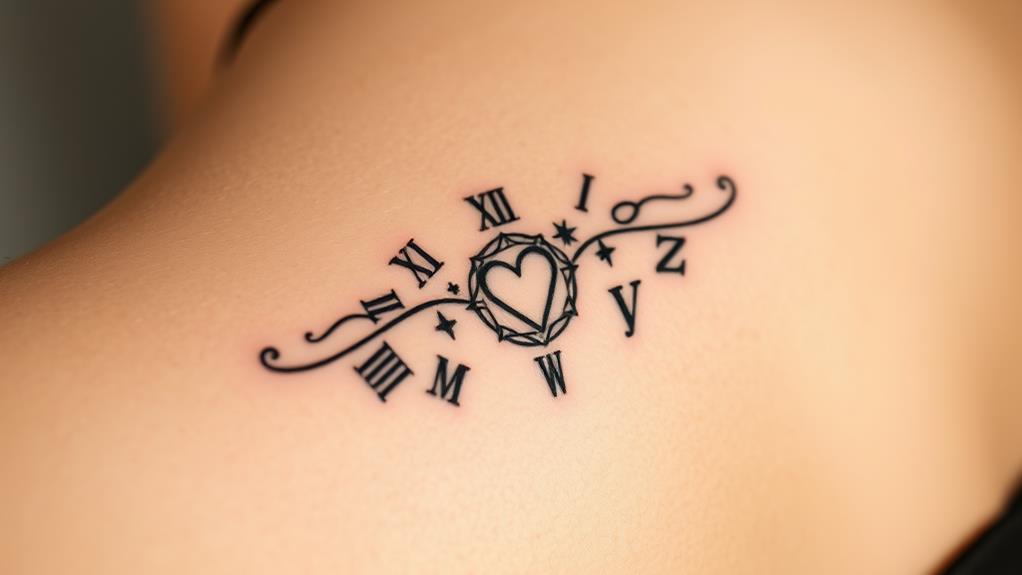 Top 30 Small Tattoo Ideas for Women in 2025 9 roman numerals and symbols