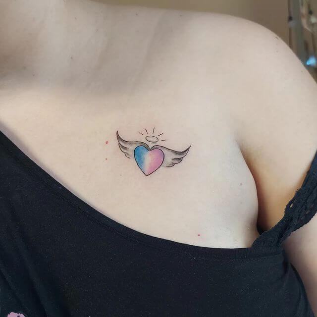 Small Tattoos with Big Meanings – 2025 Guide to Subtle Body Art 2 small heart with wings tattoo