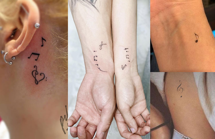 30 Small Tattoo Ideas with Big Meaning (Minimalist Ink Guide) 14 small music note tattoos 1