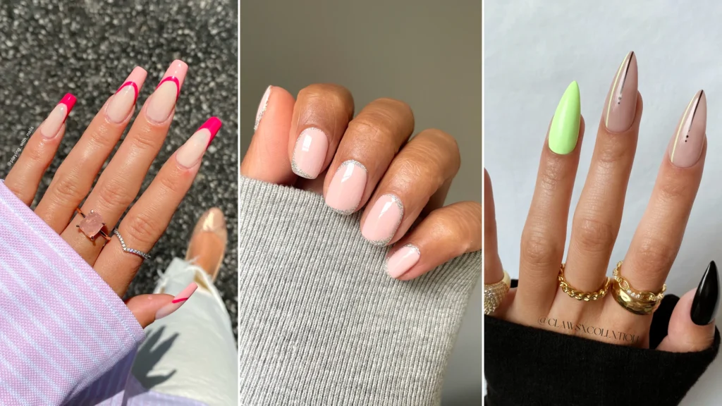 Best Nail Shapes for Every Finger Type 8 the20guide20nail20shapes