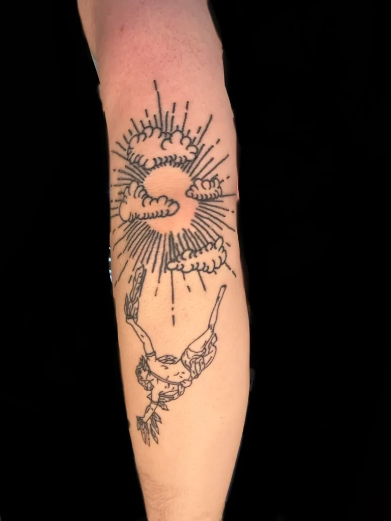 Minimalist Tattoos: The Latest Trend in Body Art 14 what do you think i just got this and was really excited v0 2w7c12u0ybsa1